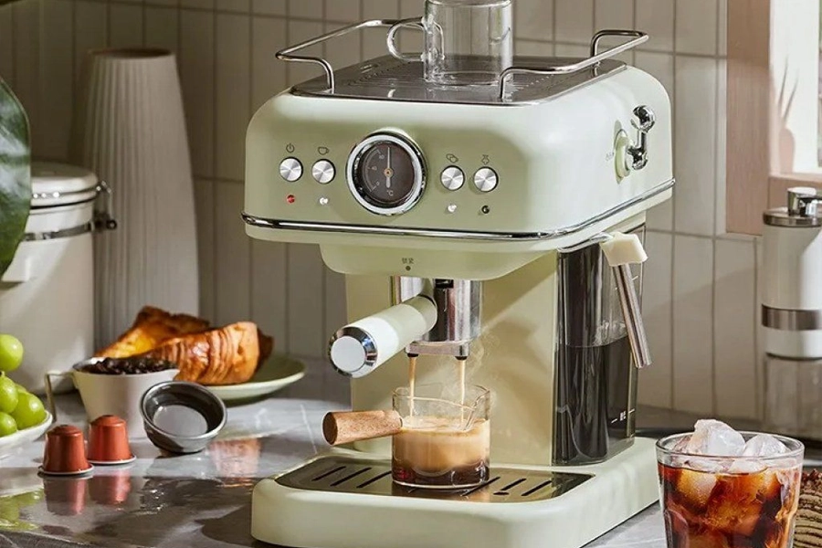 Cappuccino Machine with Milk Frother